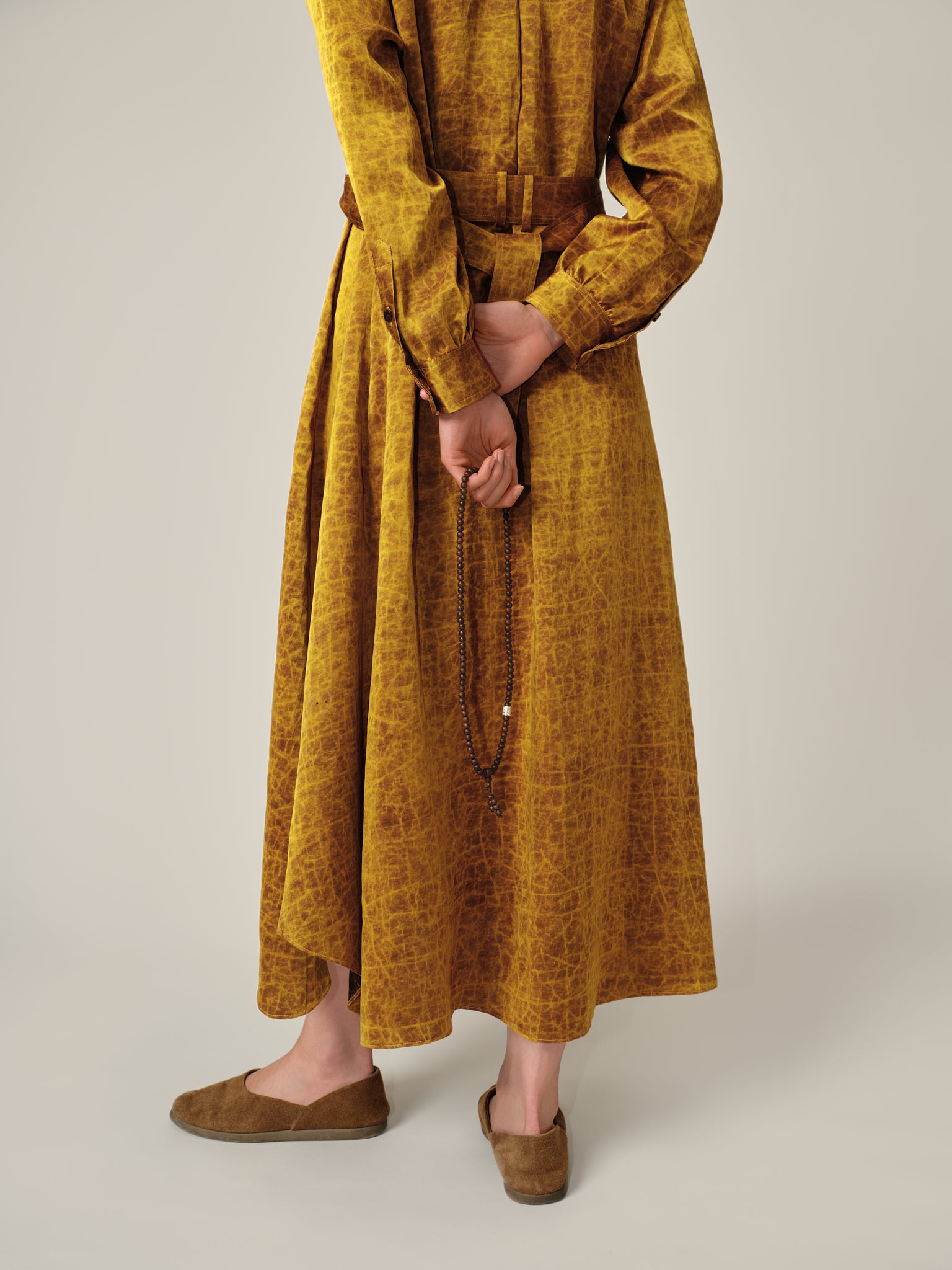 Jin Silk Shirt Dress