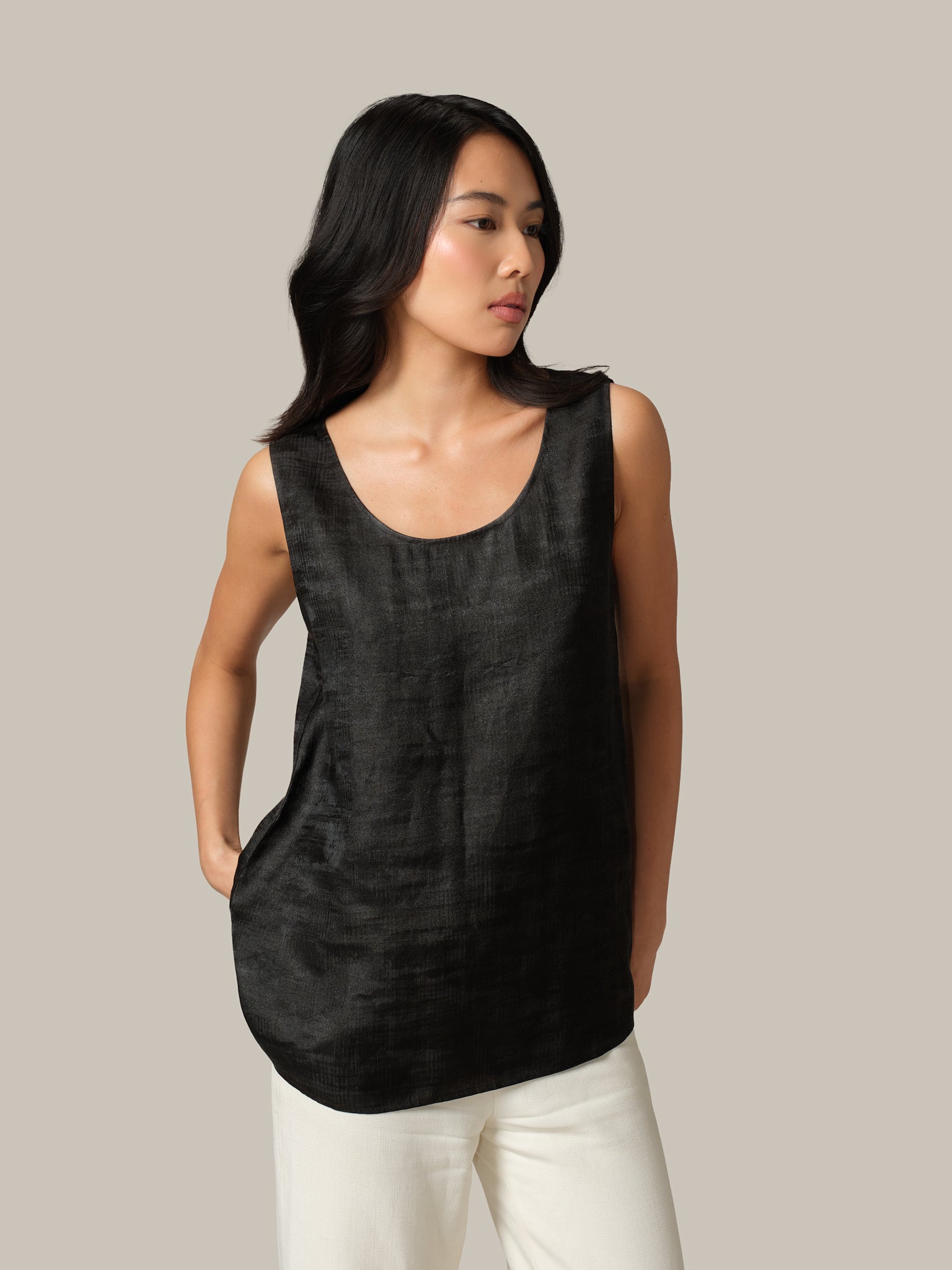 Silk Tank Top