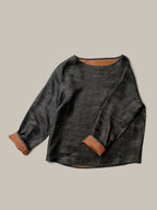 Long Sleeve Boat Neck Shirt