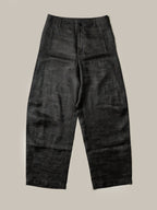 Curved Silk Trouser