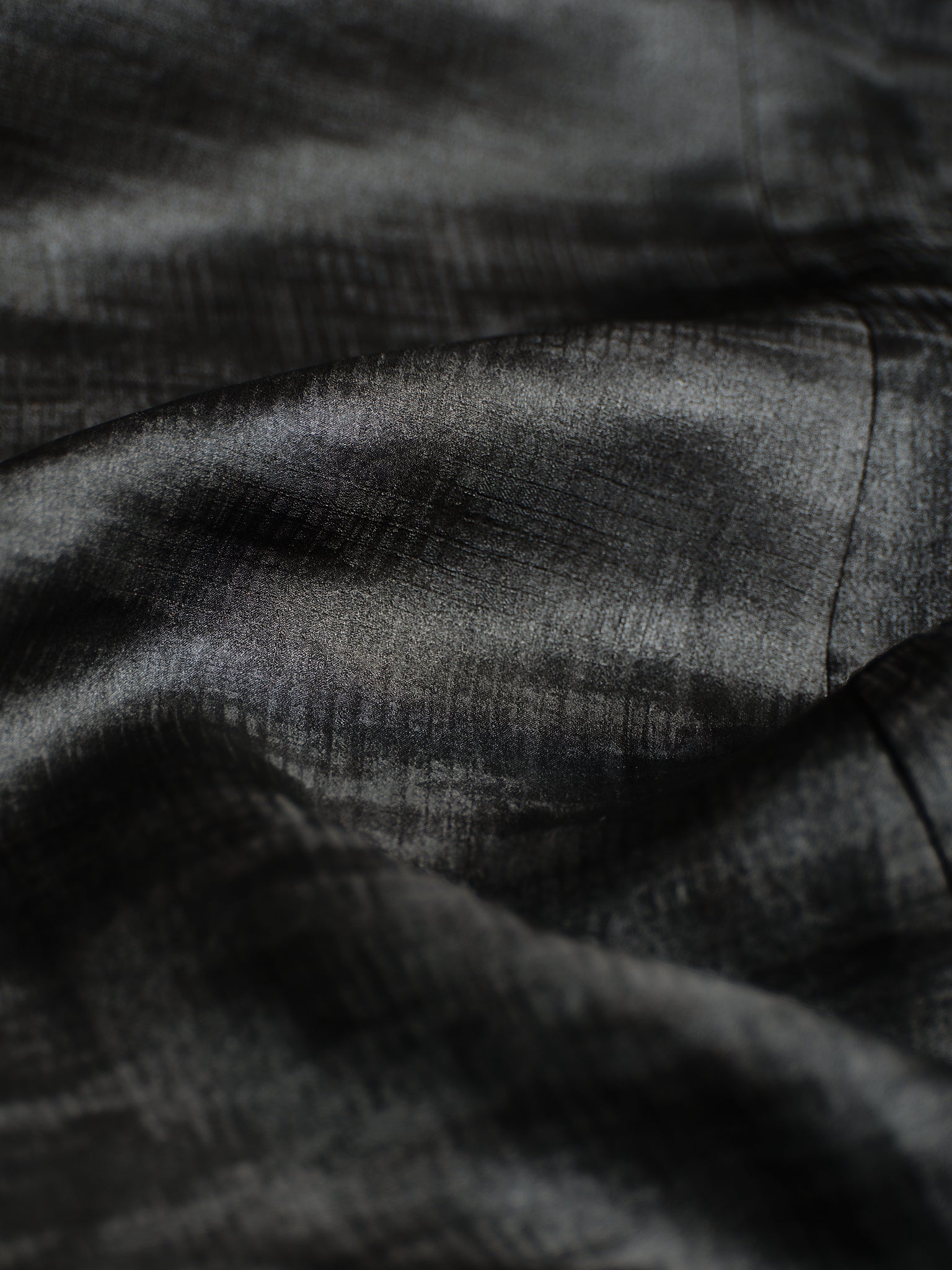 Curved Silk Trouser